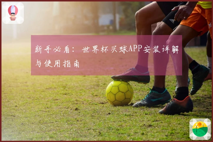 新手必看：世界杯买球APP安装详解与使用指南